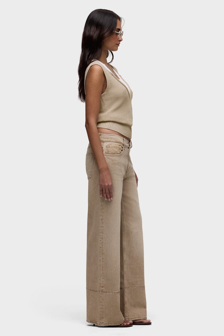 Rylee Pintucked Loose, Alternate, color, ICED LATTE