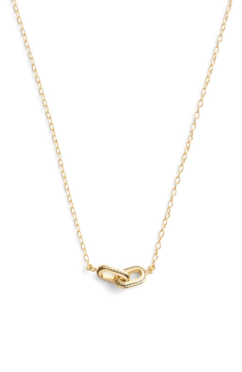 COACH Link Pendant Necklace, Alternate, color,