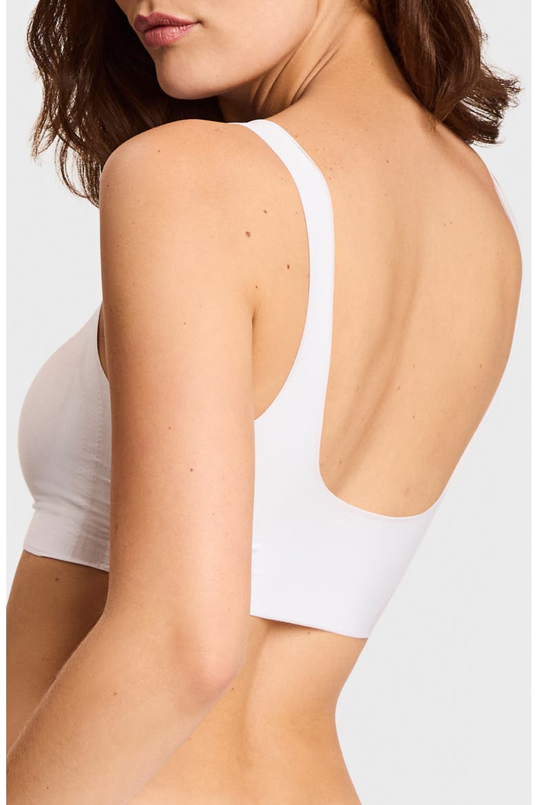 Butter Soft Support Bralette, Alternate, color, WHITE