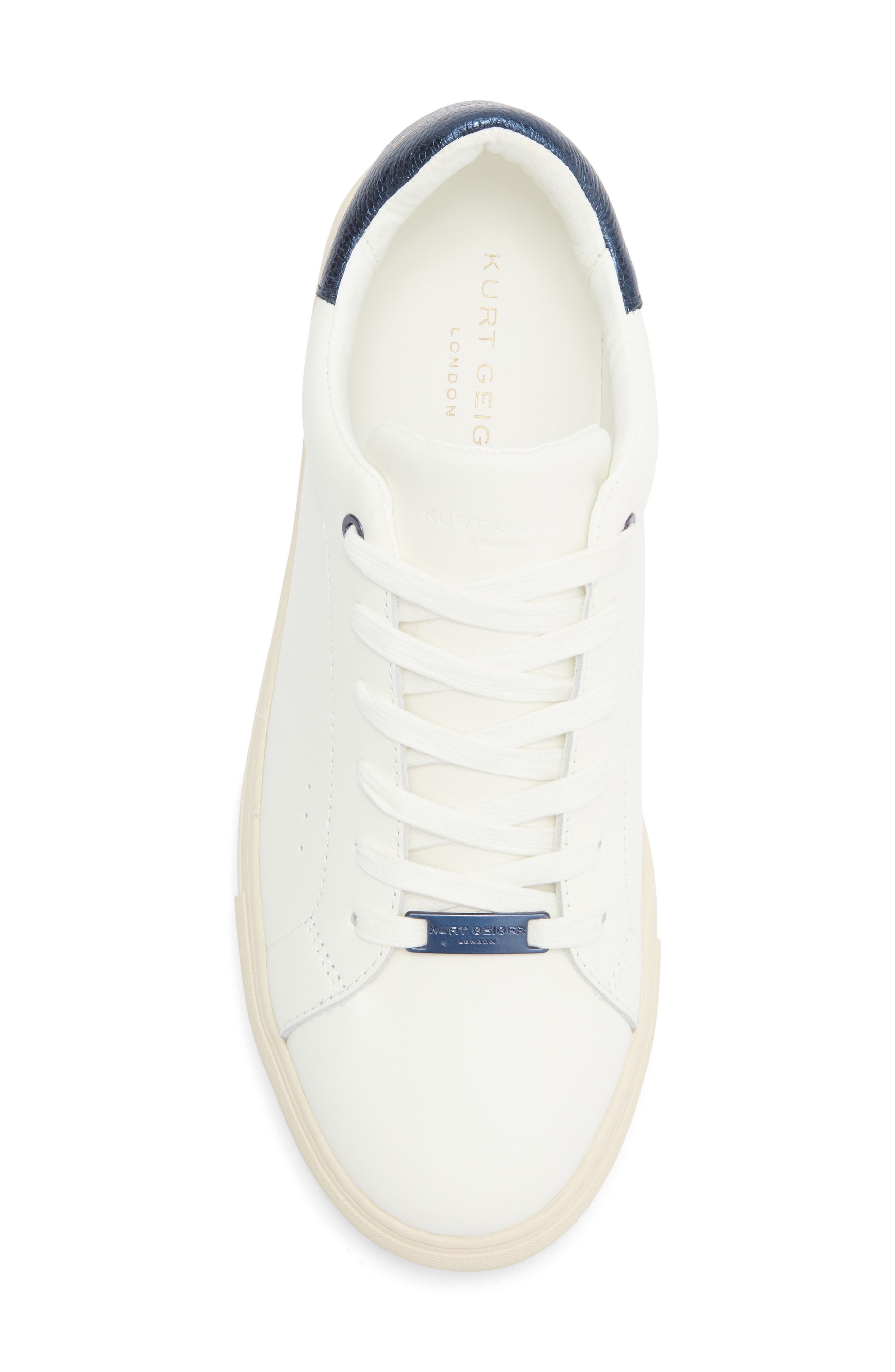Kurt Geiger London Laney Sneaker, Alternate, color, White/ Navy