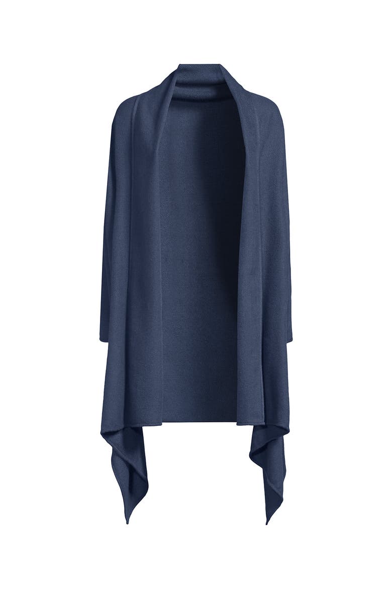 CashTouch Shawl Wrap, Alternate, color, Light Indigo Blue