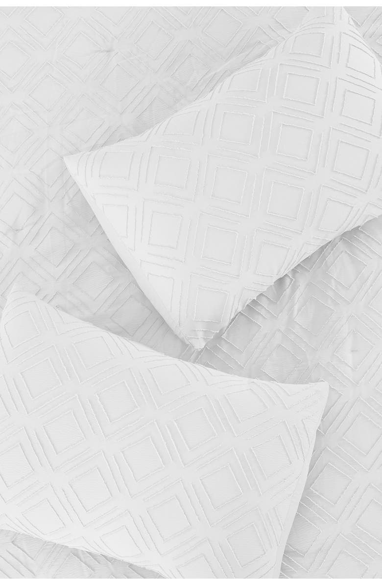 Modern Threads 3-Piece Clipped Jacquard Comforter Set, Main, color,