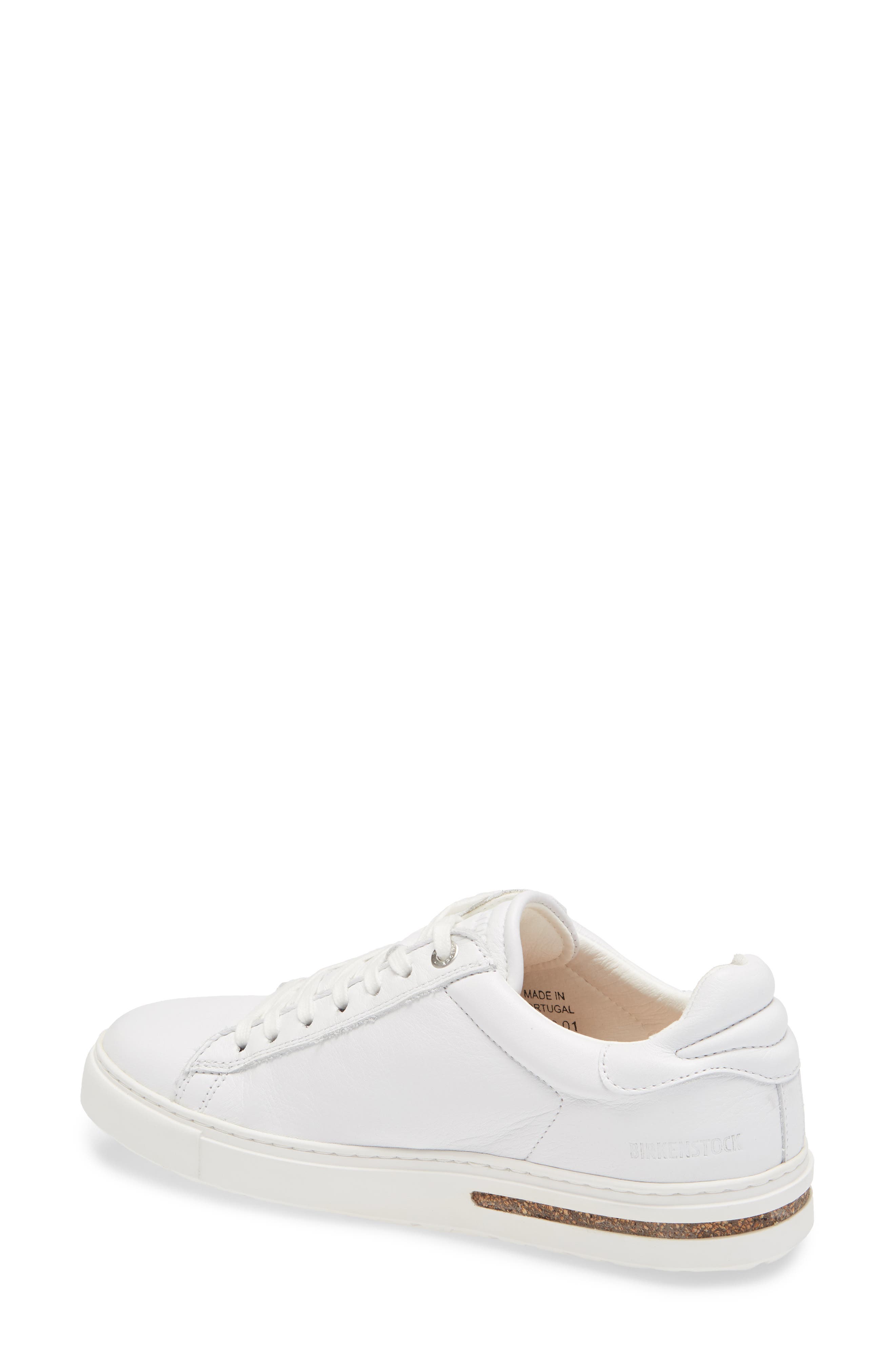 Birkenstock Bend Low Top Sneaker, Alternate, color, White