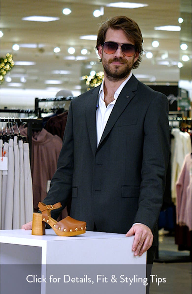 Clover Ankle Strap Platform Clog, sales video thumbnail