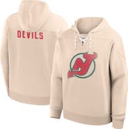 FANATICS Men's Fanatics Cream New Jersey Devils Vintage Hoodie