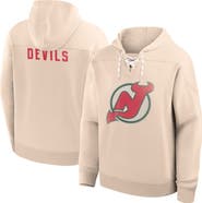 FANATICS Men's Fanatics Cream New Jersey Devils Vintage Hoodie