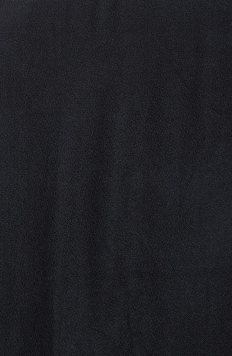 Vince Camuto Whipstitch Basketweave Knit Scarf, Alternate, color, Black