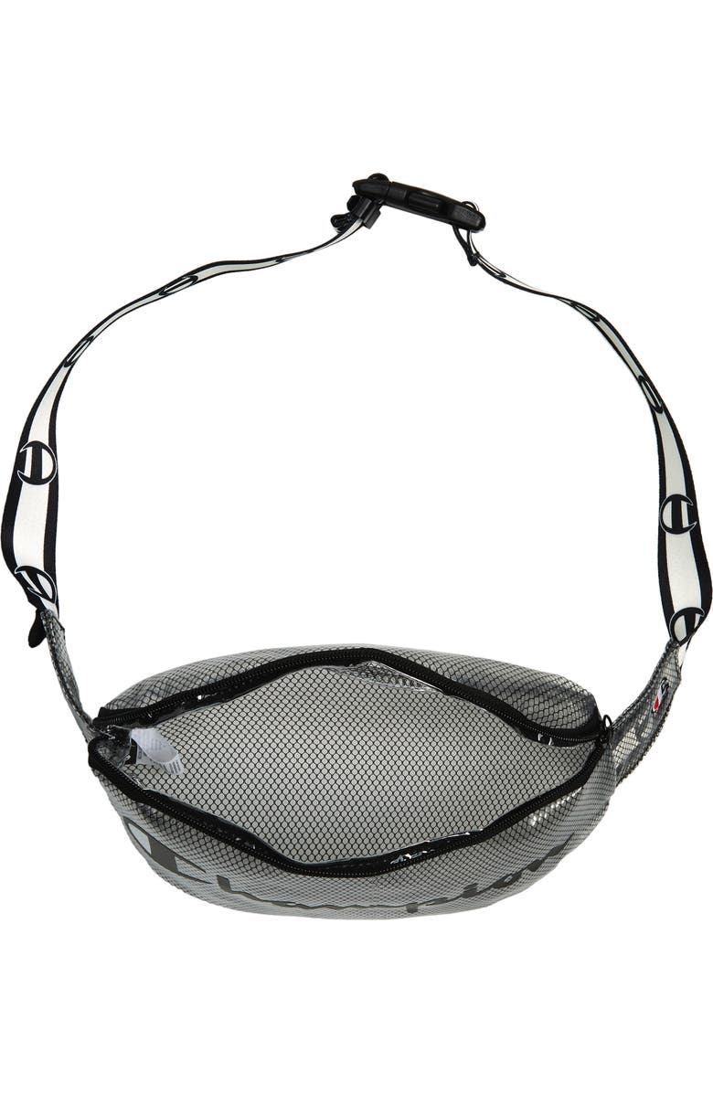 Champion Prime Logo Clear Belt Bag, Alternate, color,