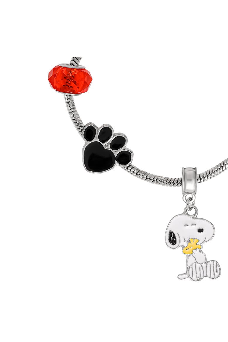 Charm Bracelet - 6 Unique Charms, Alternate, color, Multi