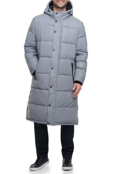 Zip Front Longline Puffer