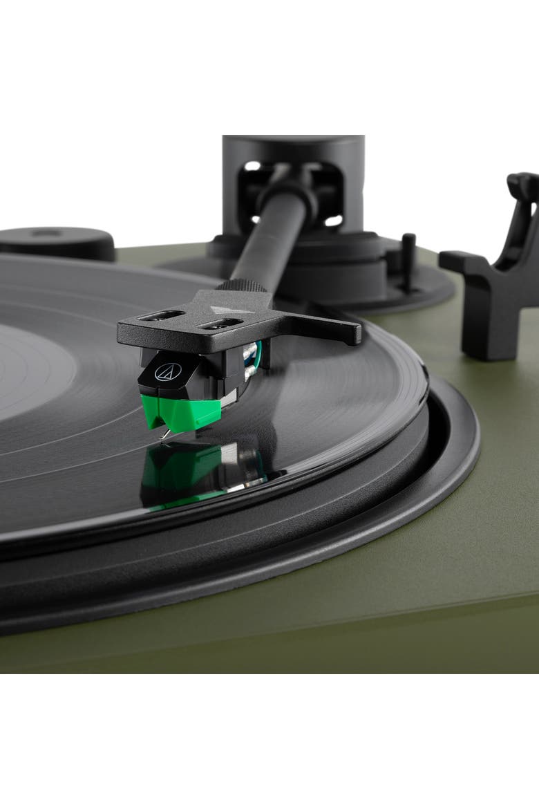 Wave Bluetooth Turntable with Auracast, Alternate, color, Green