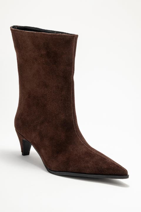 Aleo Leather Pointed Toe Boot