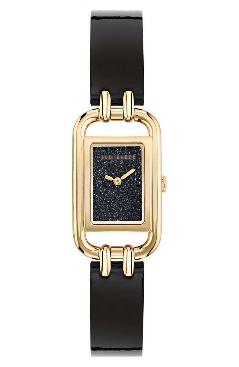 Ted Baker Leather Strap Watch, 17mm, Main, color, 