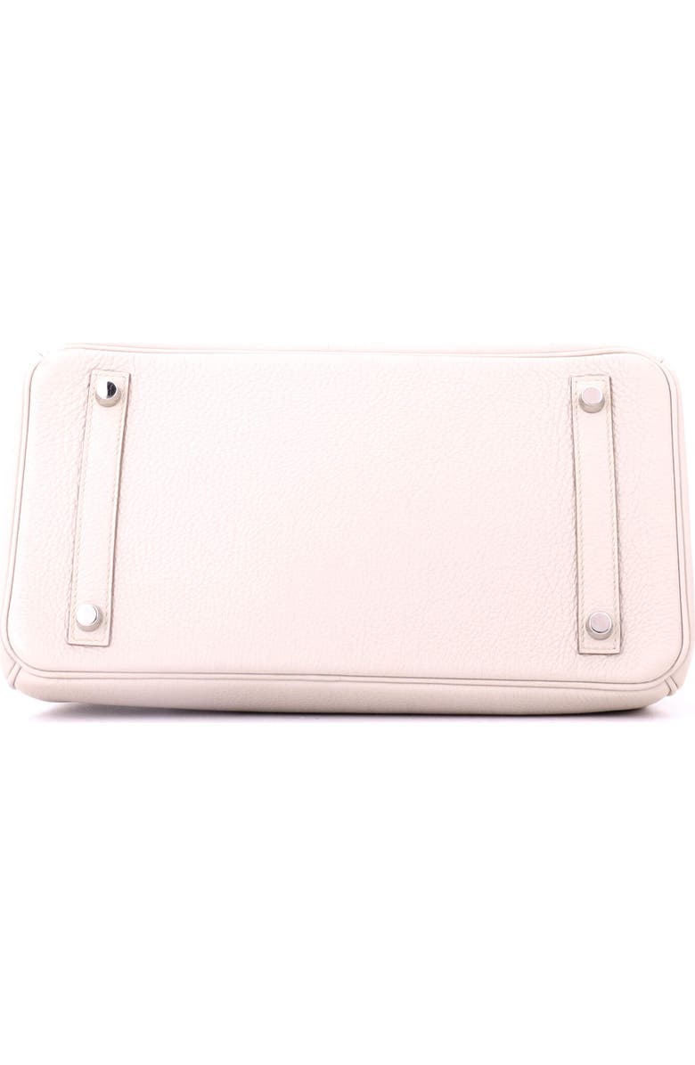 Pre-Owned Hermes Birkin Handbag Light Togo with Palladium Hardware 30, Alternate, color, Beton