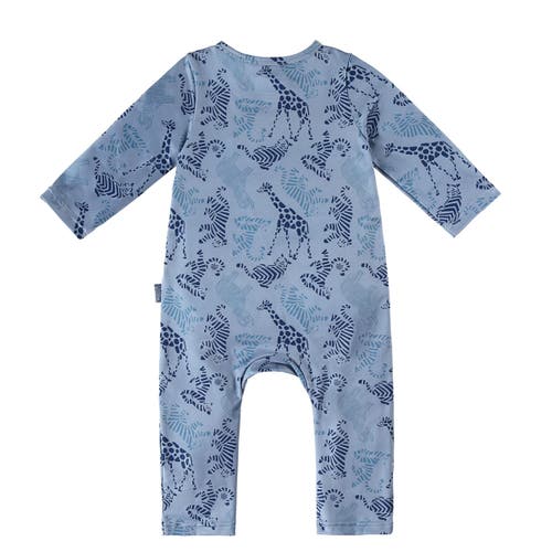 Uv Skinz Active Fleece Romper In Zoo Friends