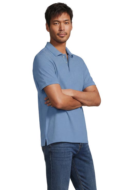 Short Sleeve Comfort-first Mesh Polo Shirt