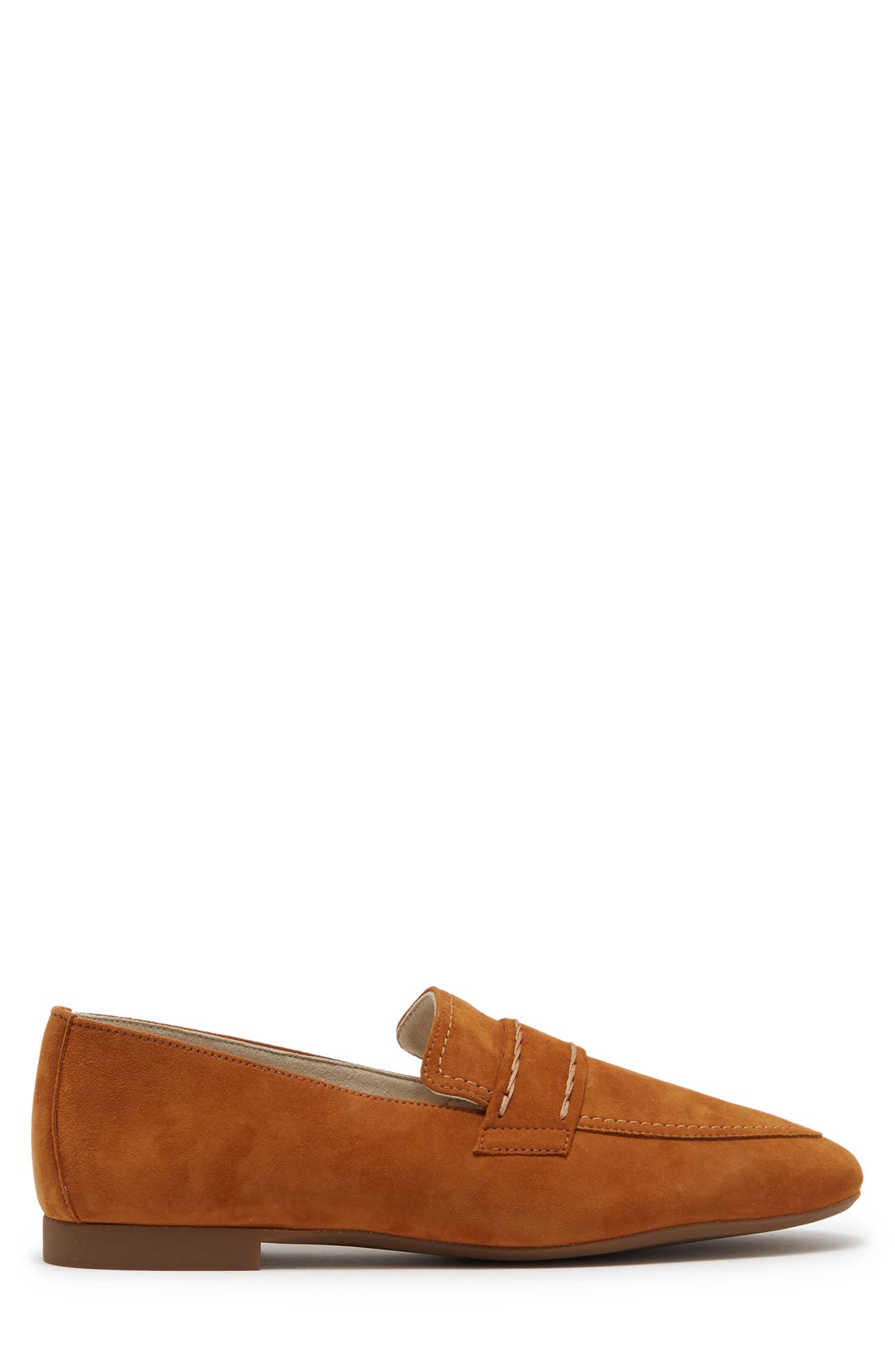 Blaine Suede Loafer, Alternate, color, CARAMEL SUEDE