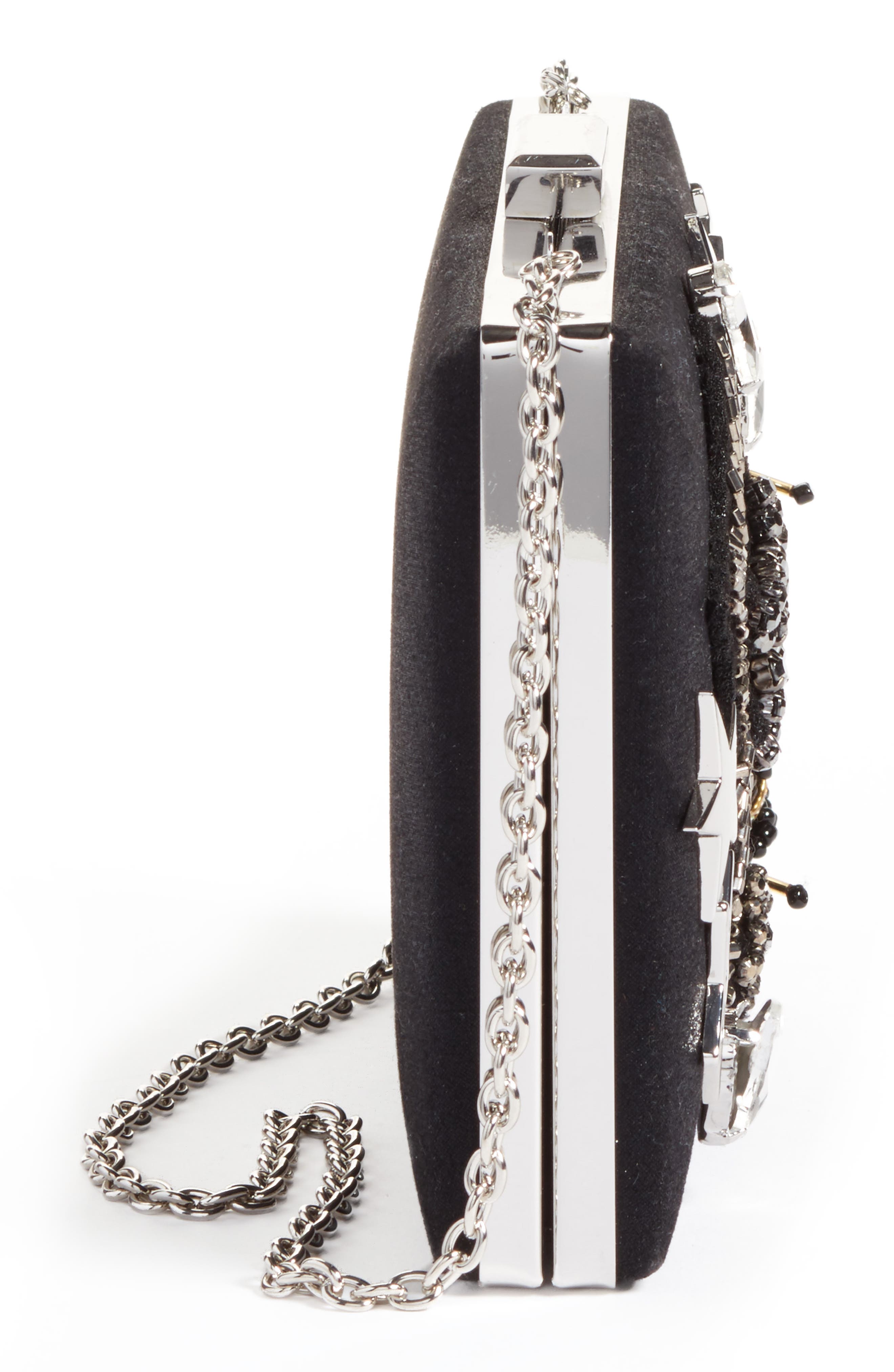 Nordstrom Appliqué Minaudière, Alternate, color, 