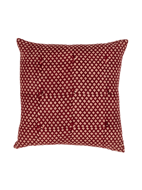 Alamwar Clover Plum Decorative Pillow Cover In Plum