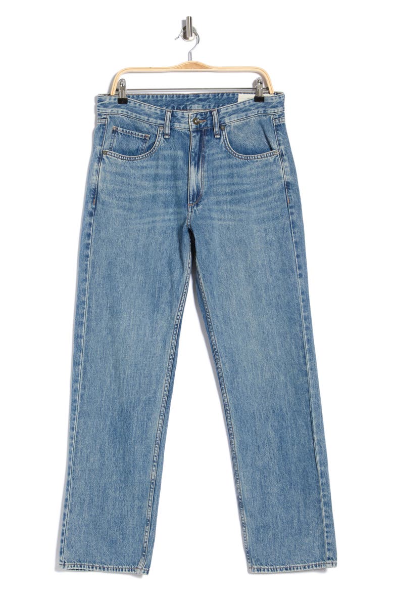 Straight Fit Jeans, Alternate, color, CARVER
