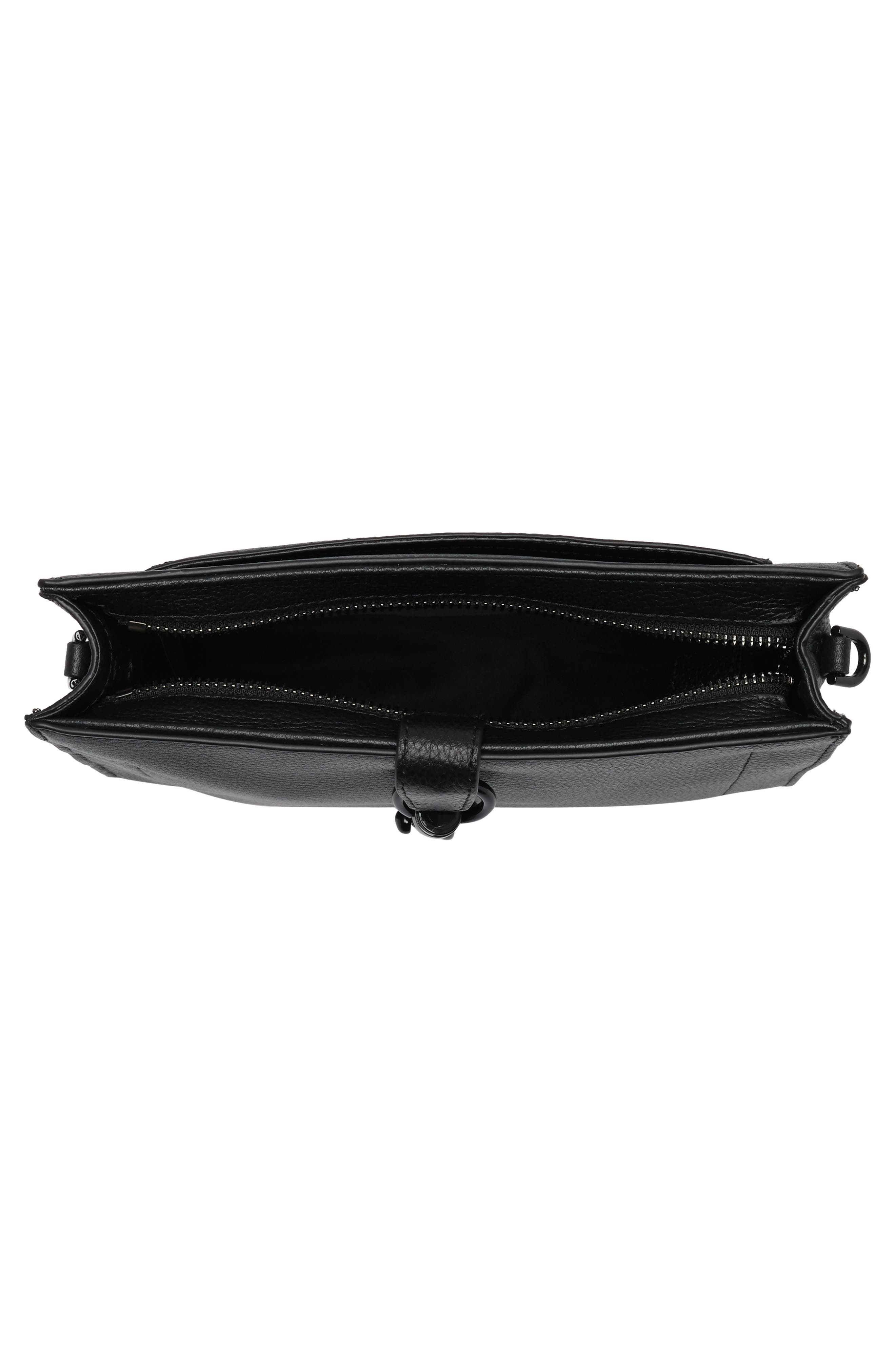 Rebecca Minkoff Rider Leather Crossbody Bag, Alternate, color, 