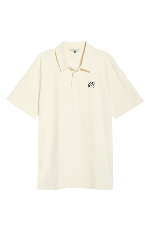 Malbon Golf Fairway Polo In White