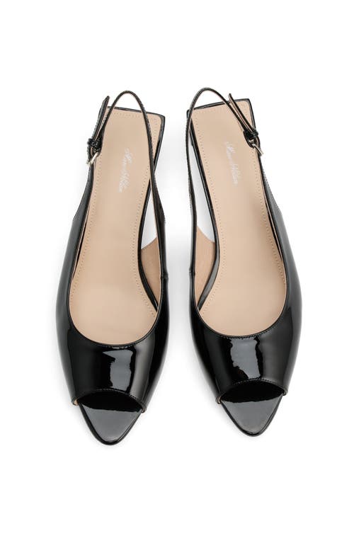 MARC NOLAN MARC NOLAN CARMEN SLINGBACK PEEP TOE HEELS