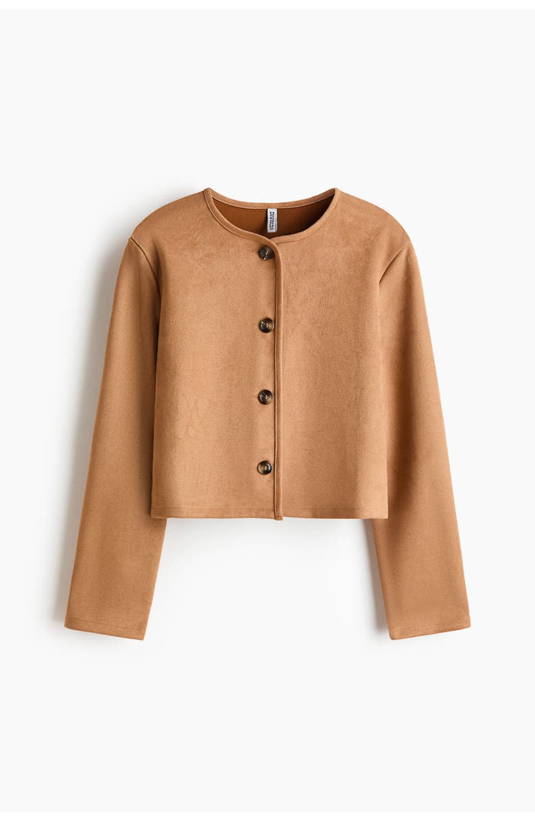 H&M Cardigan, Main, color, Dark Beige