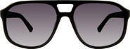 Kurt Geiger London 59mm Aviator Gradient Sunglasses