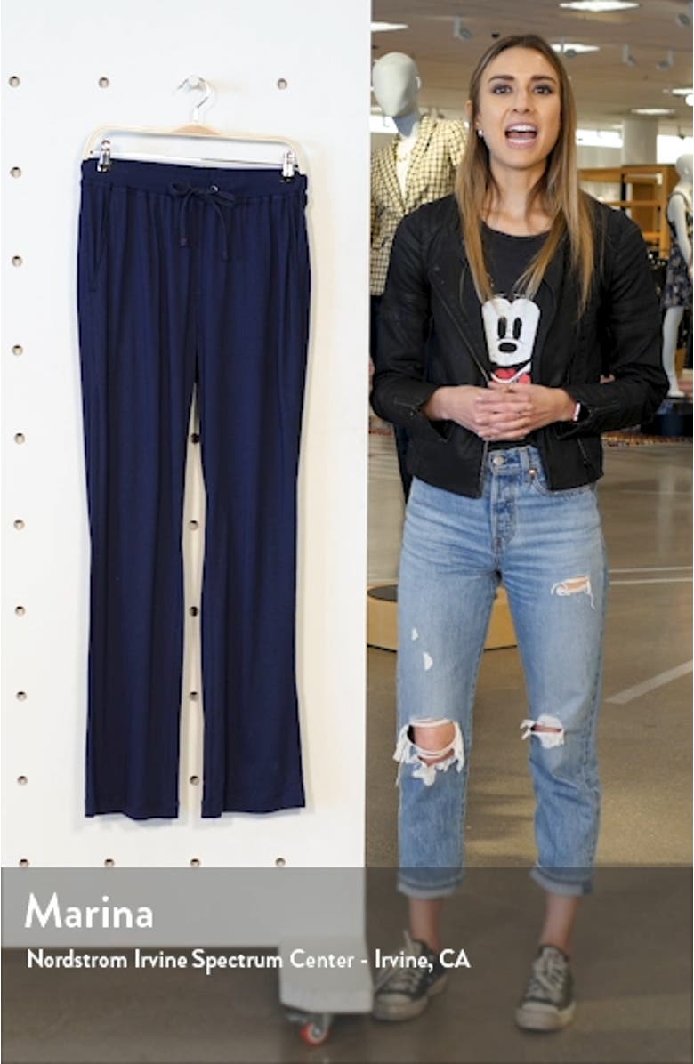 Peruvian Pima Lightweight Cotton Lounge Pants, sales video thumbnail