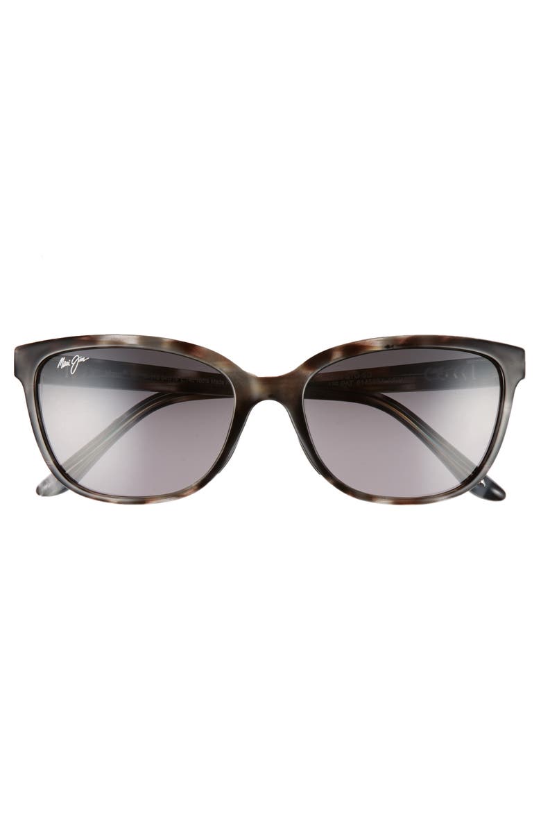 Maui Jim Honi 54mm PolarizedPlus2<sup>®</sup> Cat Eye Sunglasses, Alternate, color, Grey Tortoise Stripe