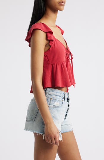 x LA Hearts Babydoll Top