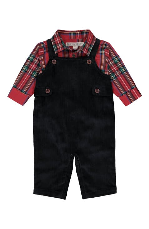 Baby Dapper Overall Set, Infant