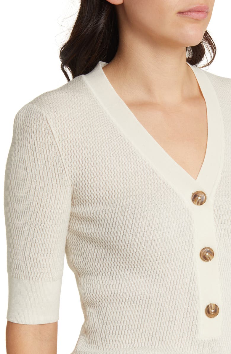 Closed Waffle Knit Merino Wool Sweater, Alternate, color,