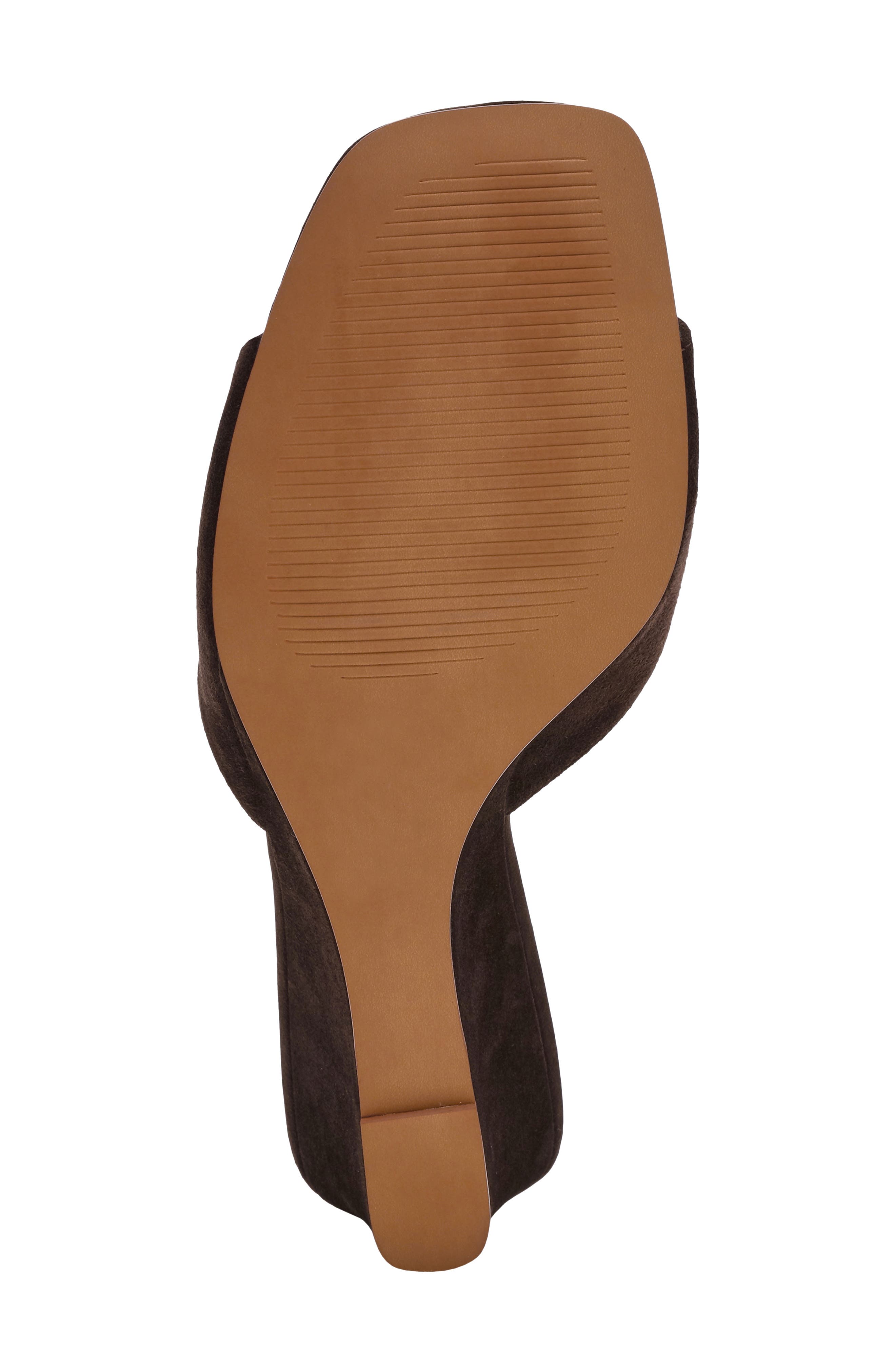 Seleste Slide Sandal, Alternate, color, BROWN SUEDE