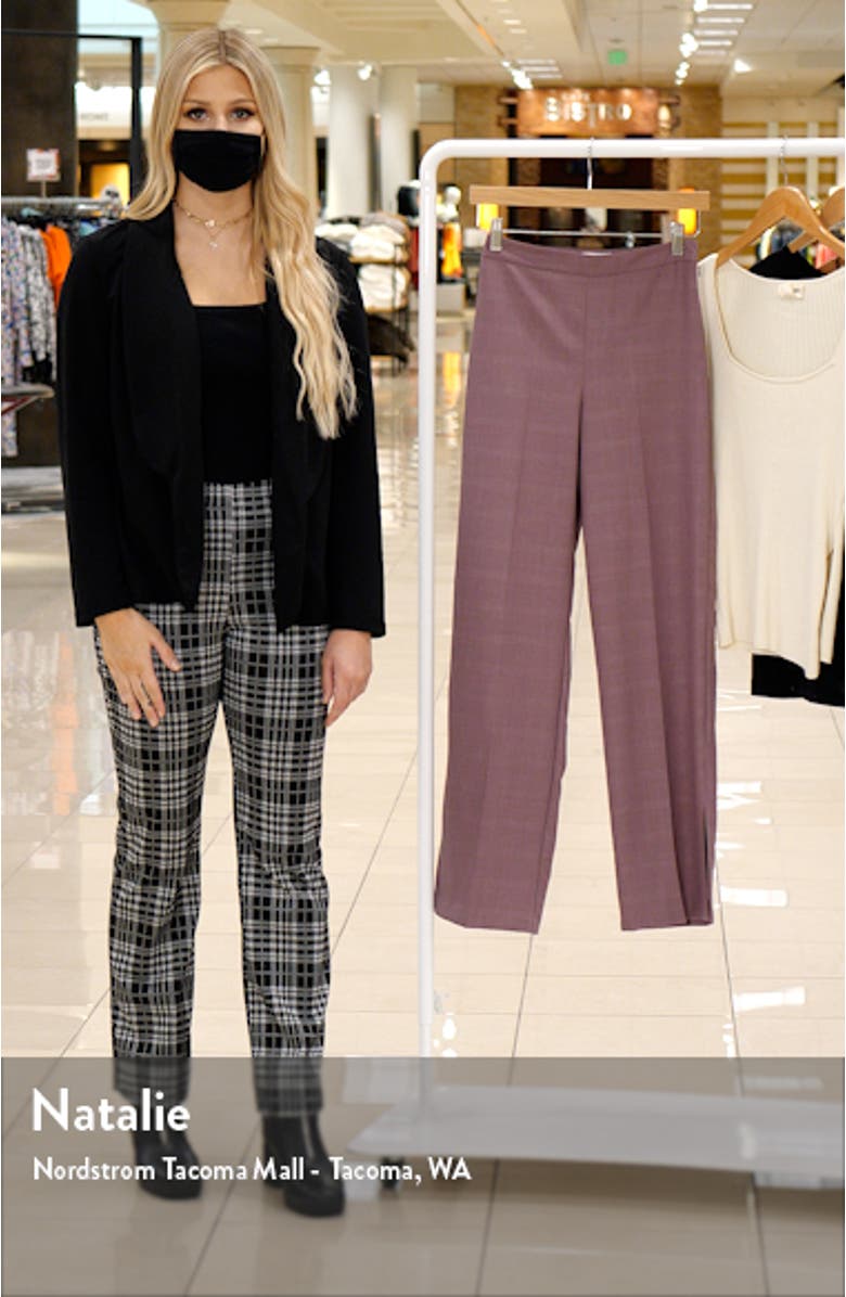 High Waist Side Slit Trousers, sales video thumbnail