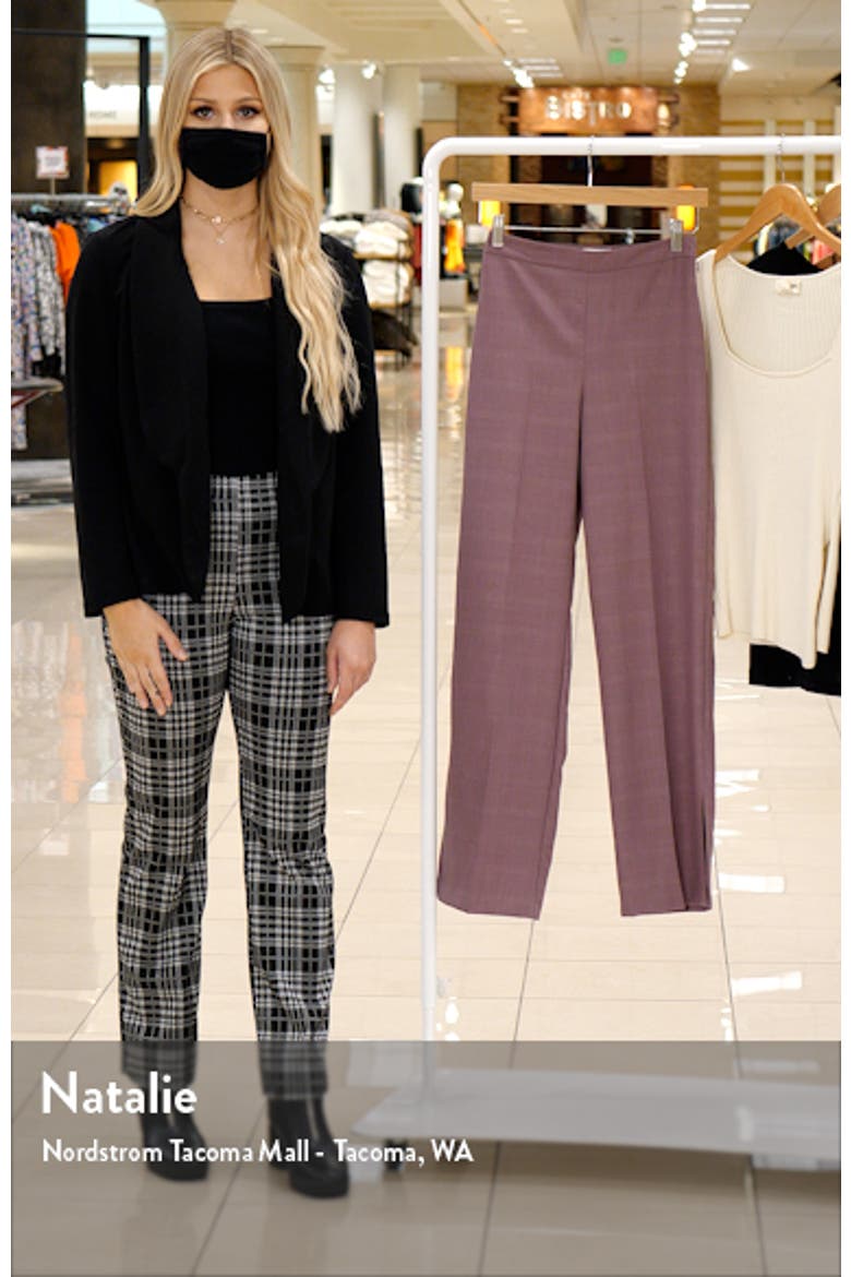 High Waist Side Slit Trousers video