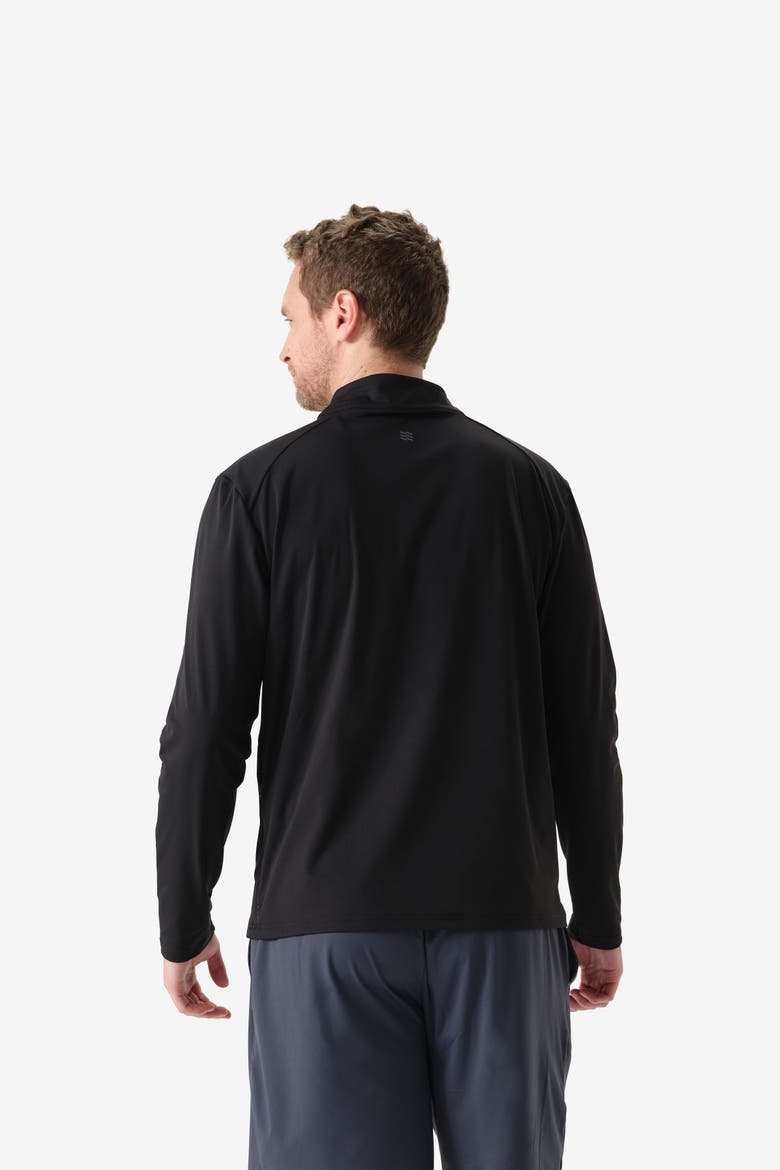 Men's Everyday 1/4 Zip Top, Alternate, color, Black