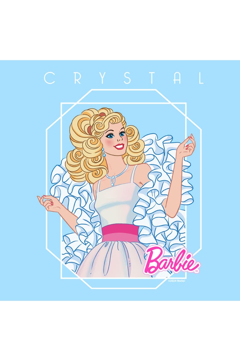Men's Crystal Glamour Pose T-Shirt, Alternate, color, Light Blue