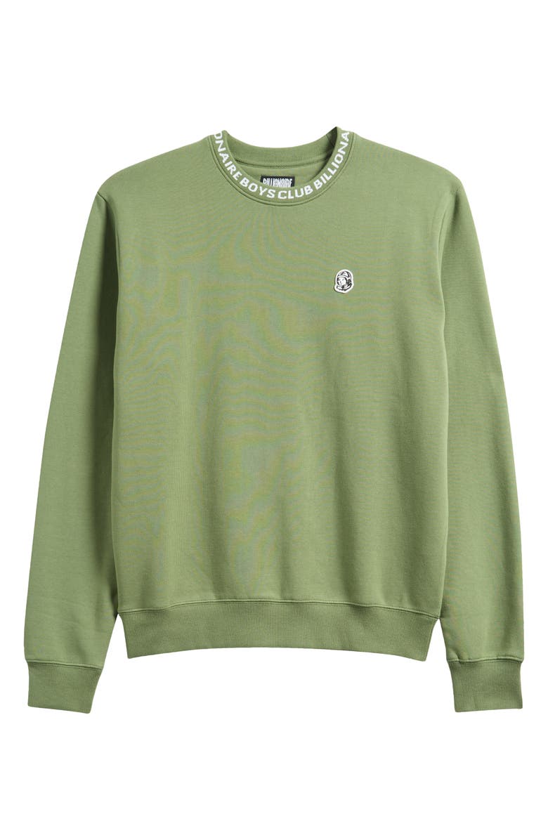 Billionaire Boys Club BB Cosmo Crewneck Sweatshirt, Alternate, color, Vineyard Green