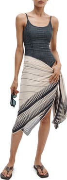 rag & bone Erina Stripe Scarf