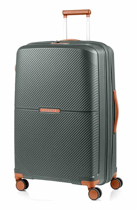 Aura Large Checked Hardside Spinner Luggage