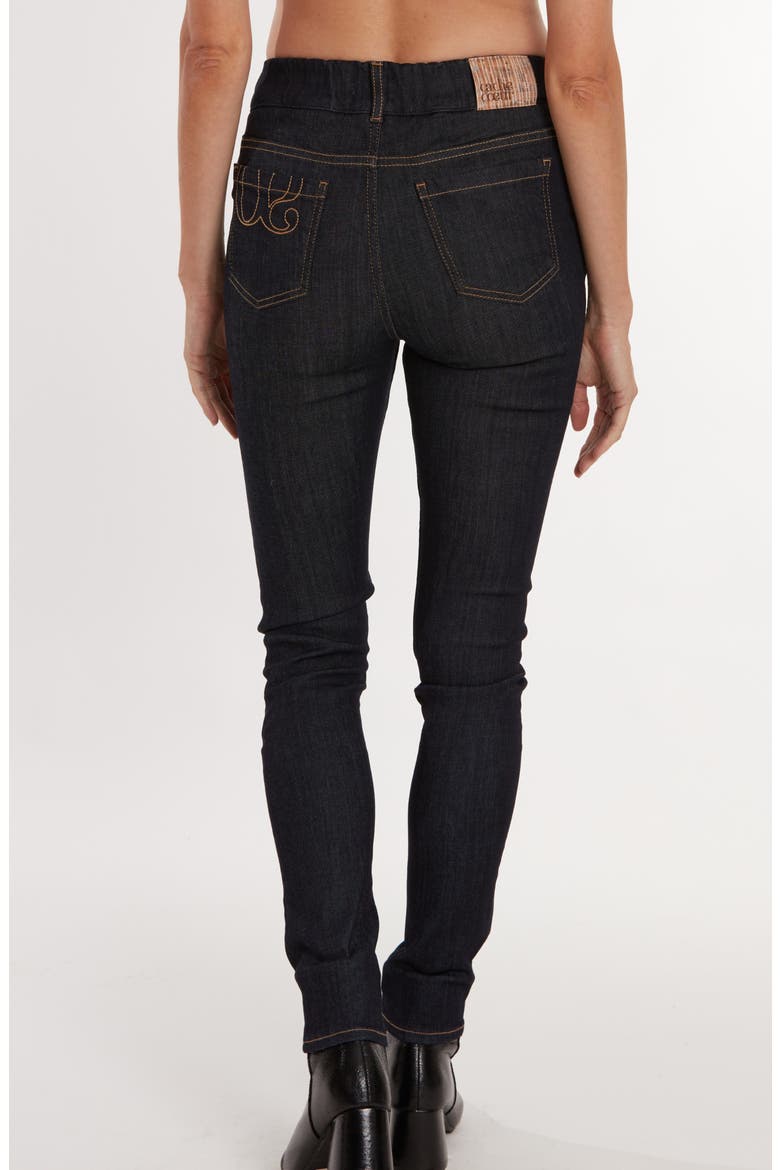 Sharon Maternity and postpartum denim, Alternate, color, DARK BLUE