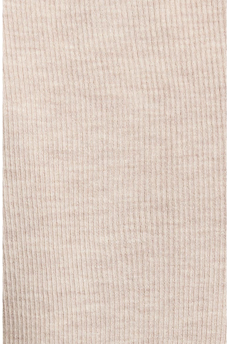 Albero Virgin Wool Blend Rib Polo Sweater, Alternate, color, POWDER