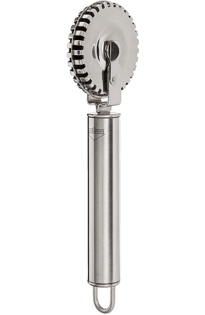Kuchenprofi 7-Inch Stainless Ravioli Wheel For Cutting and Crimping Pasta Dough, Main, color, Silver