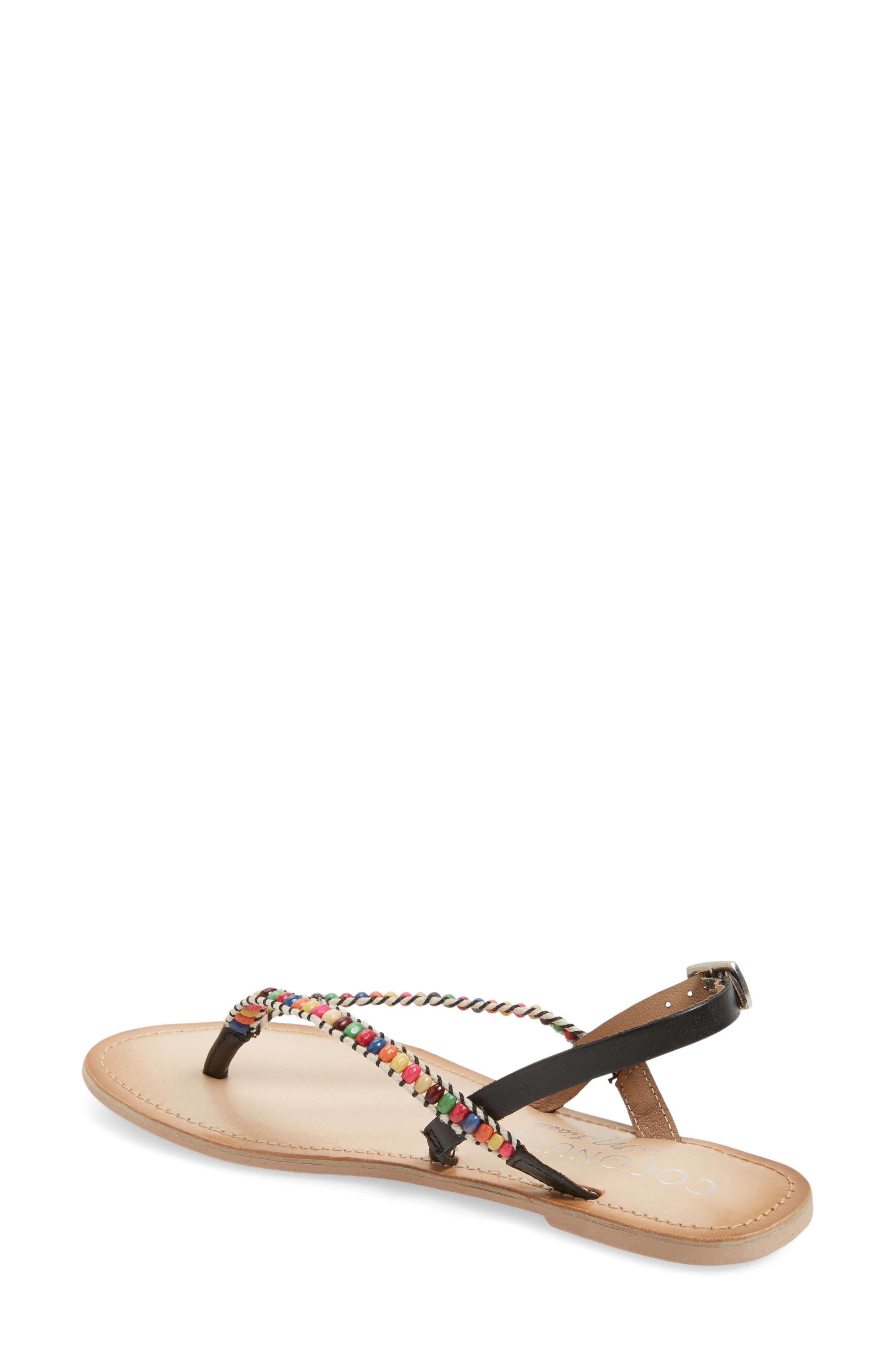 Matisse Coconuts by Matisse Celebration Beaded Sandal, Alternate, color, 