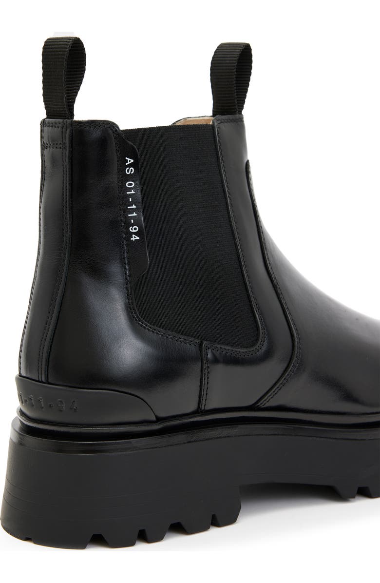 AllSaints Arlo Lug Chelsea Boot, Alternate, color,