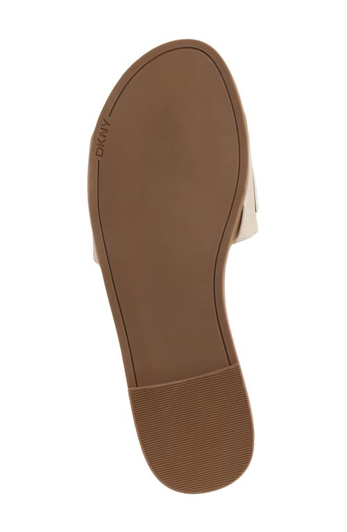 Dkny Willow Slide Sandal In Hemp