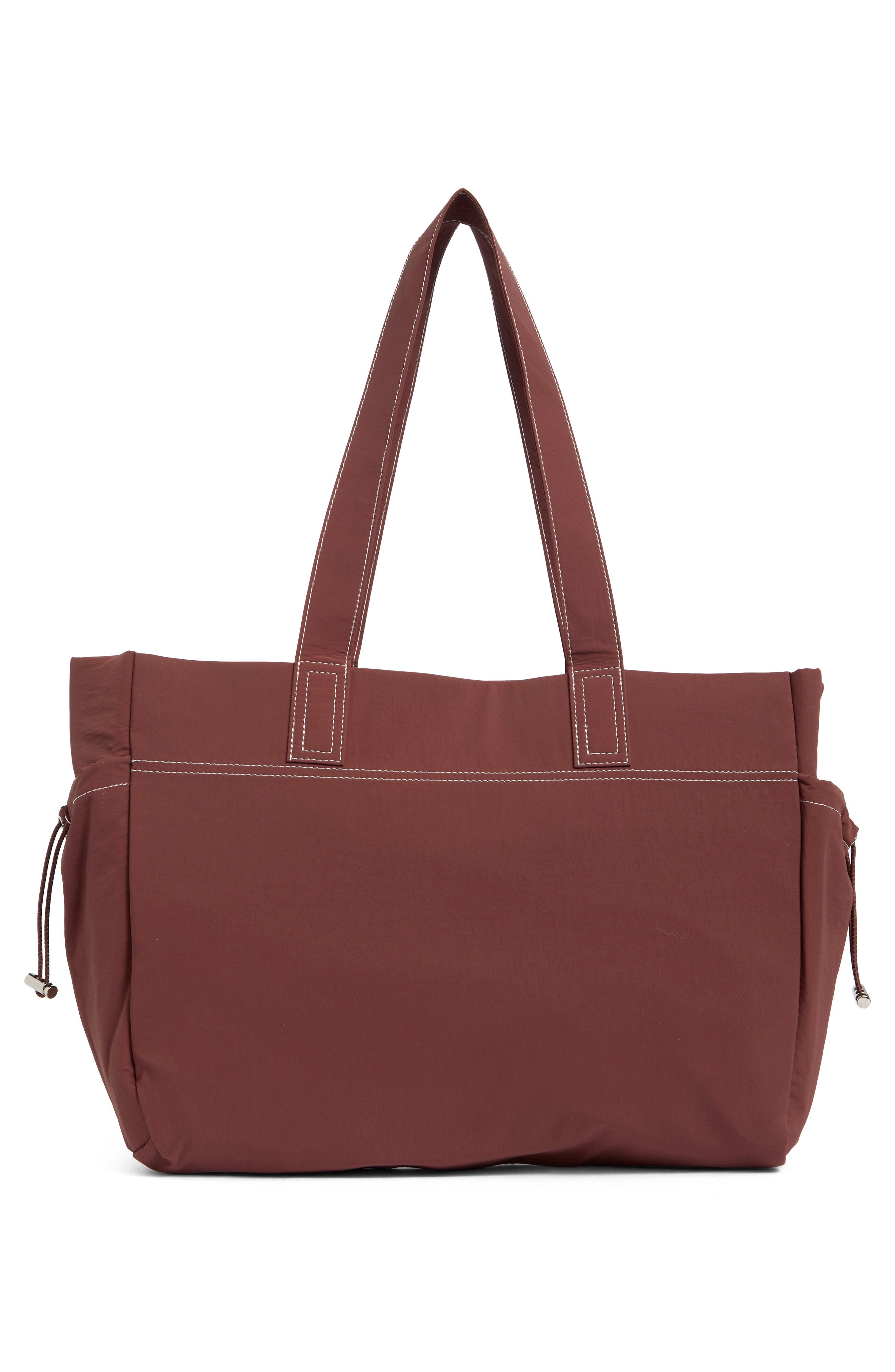 Eliza Techy Tote Bag, Alternate, color, CHOC