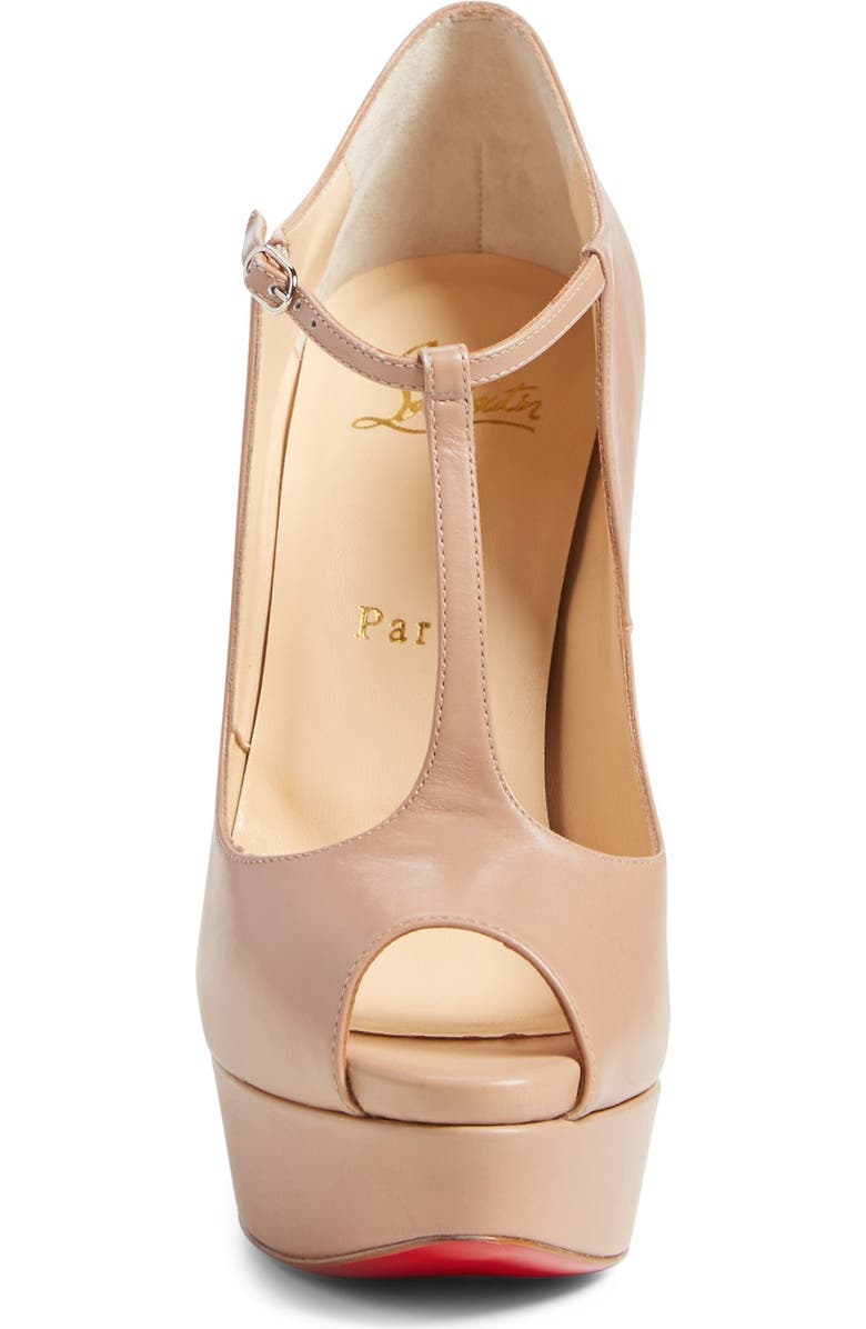 Christian Louboutin 'Alta Poppins' Mary Jane Platform Pump, Alternate, color,